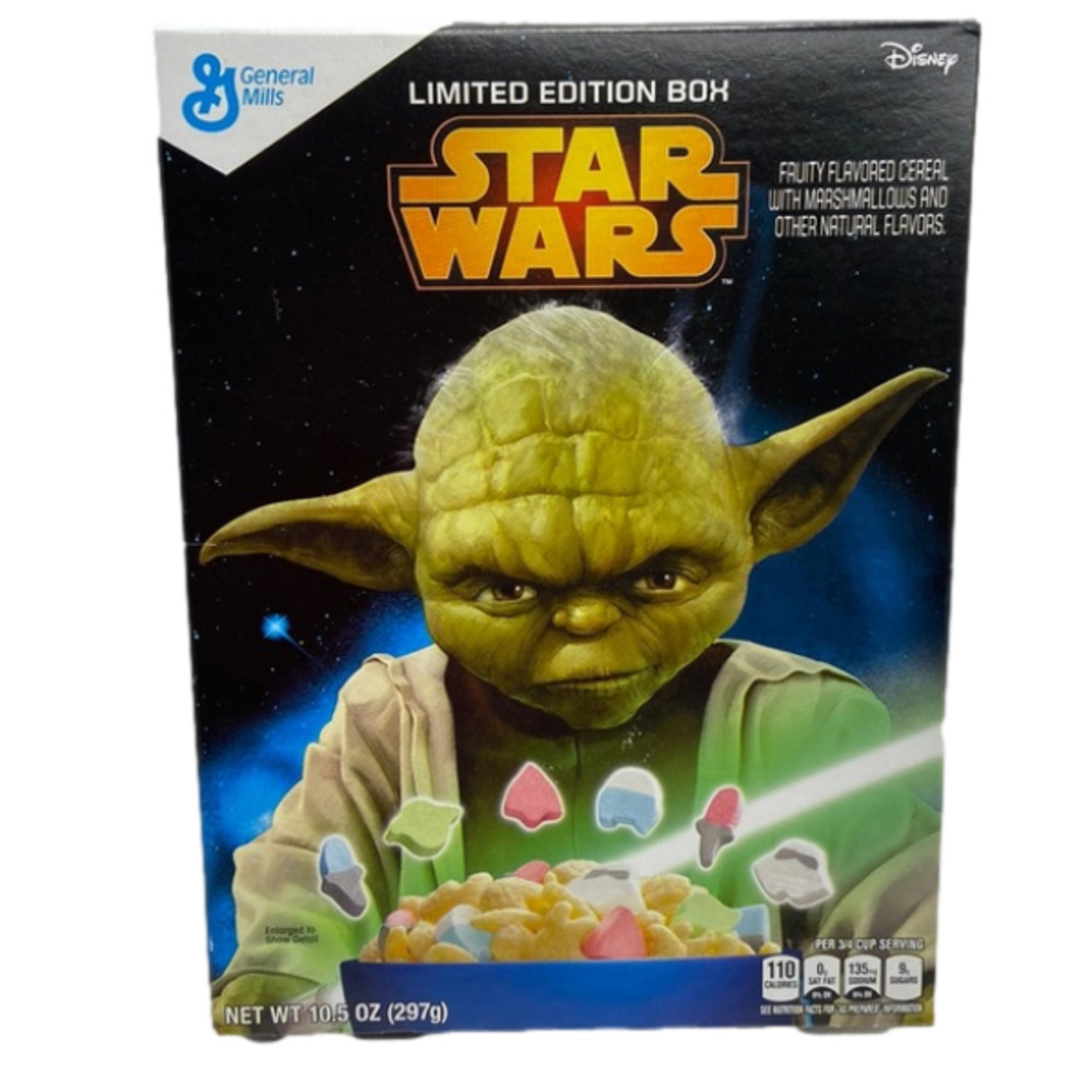 2015 General Mills Limited Edition Star Wars Breakfast Collector Box Cereal Box
